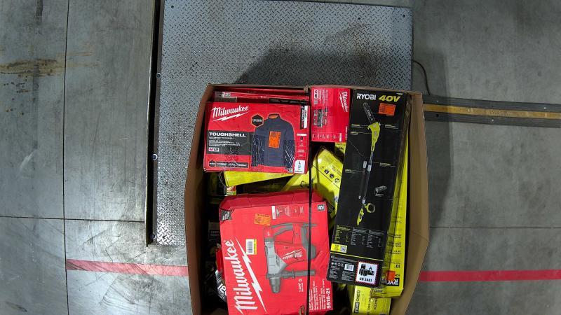 General Merchandise - Milwaukee, RYOBI, Ryobi Deal Finders- Est Retail $4,464
