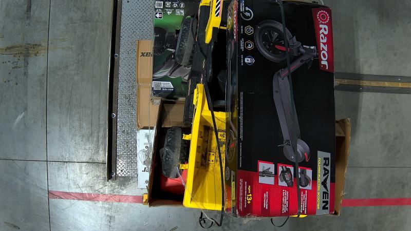 Power Wheels Ride-Ons - Razer Raven Scooter, Yamaha Raptor, Vacuum Go Kart - MSRP $1,399