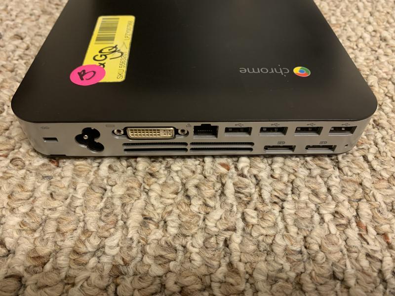 Samsung ChromeBox Mini-Computer with Monitor & Accessories