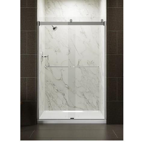 Kohler K-706014-L-SH Frameless Shower Door - MSRP $508