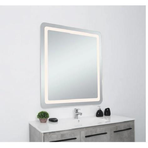Elegant Lighting MRE33640 Frameless Bathroom Wall Mirror - MSRP $550
