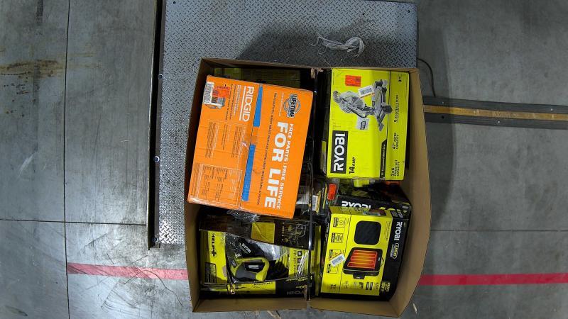 General Merchandise - Ryobi, Rigid, Milwaukee - Est Retail $2,214