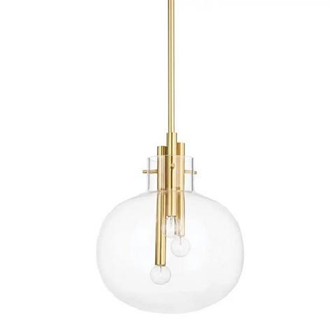 Hudson Valley Lighting 3914-AGB Pendant - MSRP $635