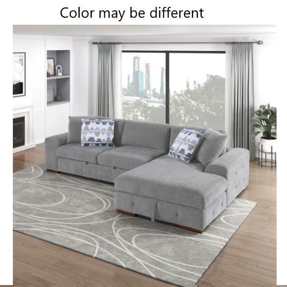 TRUCKLOAD - Furniture - Odesser Sectional Sofa, Worthland Sectional Sofa, Rumsey Double Dresser - MSRP $53,373