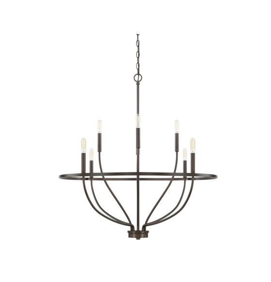 Capital Lighting 428581BZ Chandelier - MSRP $430