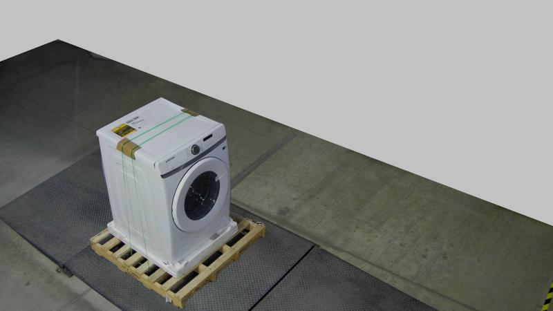 Samsung WF45T6000AW 4.5 cu. ft. Front Load Washer with Vibration Reduction Technology, White - MSRP $845