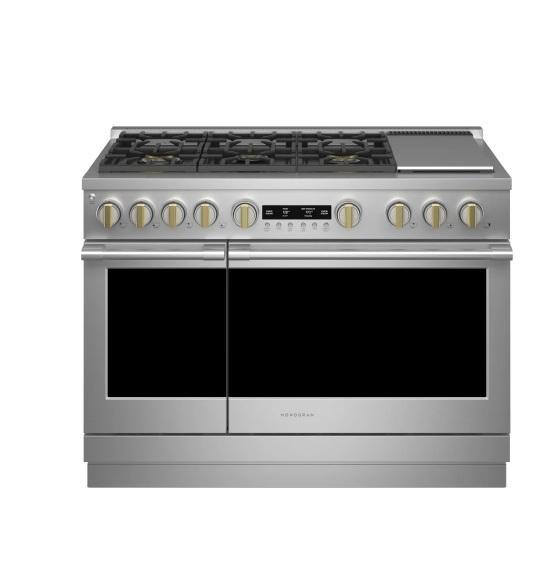 Monogram ZDP486NDTSS Dual Fuel Professional Range - MSRP $14,600