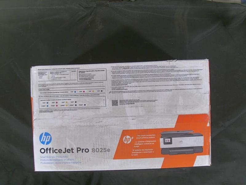 HP OfficeJet Pro 8025e Inkjet Multifunction Printer, Black - MSRP $209