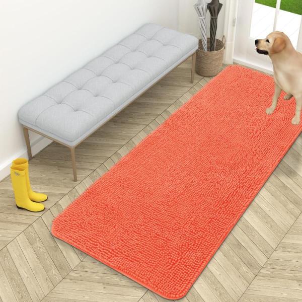 Furniture- Vanmoos 2x3 Washable Area Rug, OLANLY Dog Door Mat, Arotive Memory Foam Rug - MSRP $1,328