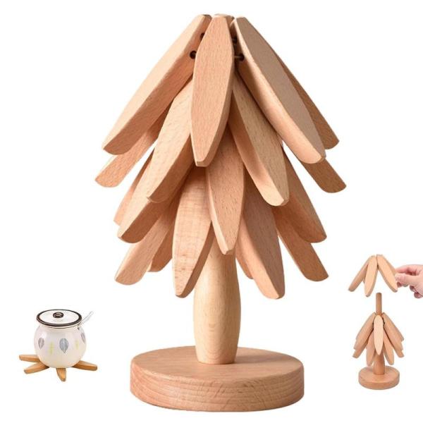 Kitchen- Wooden Hot Pot Holders, OriGlam 25pcs Plates and Bowls - MSRP $12,100