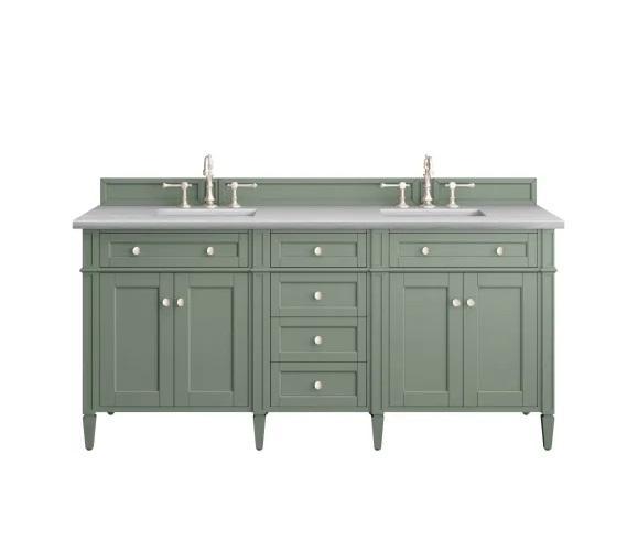 James Martin Vanities 650-V72-SC-3AF Vanity Set - MSRP $4,834