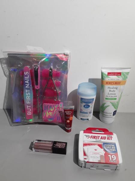 Health & Beauty- POSH + Pop You Nailed It Gift Set, Maybelline Shadow Drip Eye, Burt's Bees Squeezy Tinted- MSRP $6,528