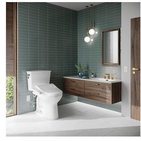 TOTO SW3024#01 Washlet Elongated Soft Close Bidet Seat - MSRP $404