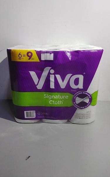 Bed Bath and Home - Viva Paper Towels, Kleenex Facial Tissues - MSRP $2,023