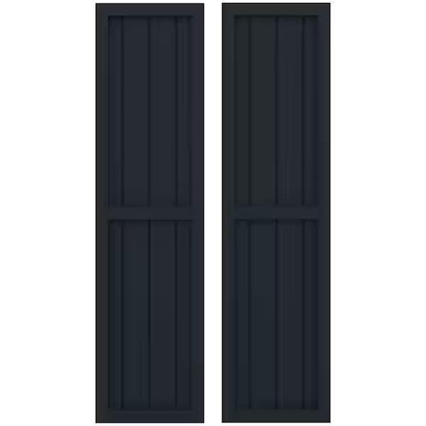 Doors & Windows - Framed Board and Batten Shutters, Blackout Roller Shades, Cellular Shades - Est Retail $4,288- 1 plt