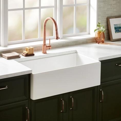 Signature Hardware SHF3318WH Kitchen Sink - MSRP $699