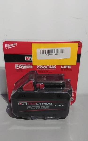 Milwaukee M18 18V Lithium-Ion REDLITHIUM FORGE XC 8.0Ah Battery Pack - MSRP $229