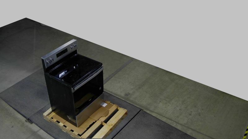 Whirlpool YWFES4530SZ 30" Stainless Steel Freestanding Electric Range with Air Cooking - MSRP $943