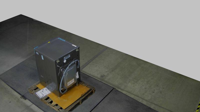 LG WM3850HVA 5.2 cu. ft. Smart Front Load Washer with Wi-Fi in Graphite Steel, ENERGY STAR - MSRP $1,245