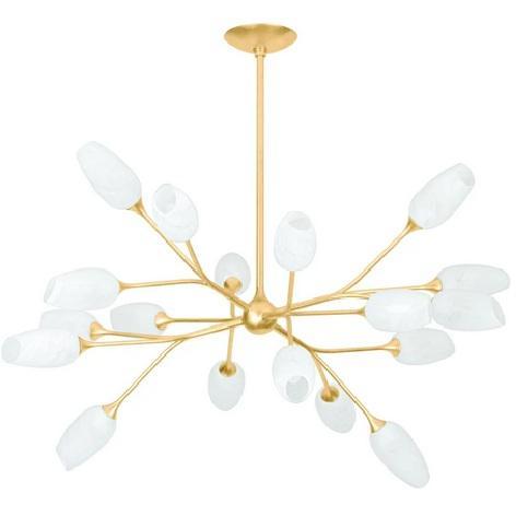 Troy Lighting F2144-VGL Sputnik Chandelier - MSRP $2,216