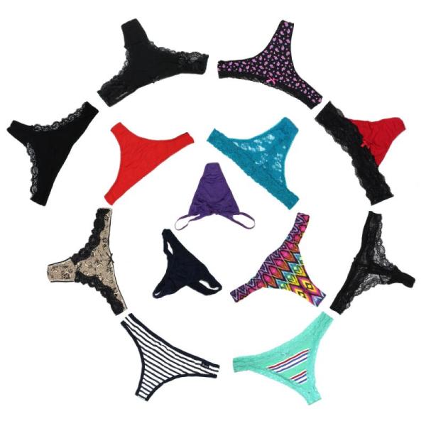 Women Mixed Lingerie Sleepwear Night Dress G-strings Thongs Panties