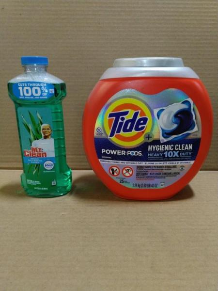 Bed Bath and Home - Tide Hygienic Clean Heavy Duty Power, Assorted General Merchandise - MSRP $2,289