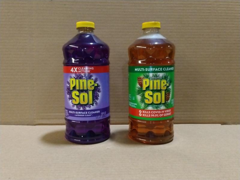 Bed Bath and Home - PineSol 60fl oz, Clorox Pine-Sol All Purpose - MSRP $1,939