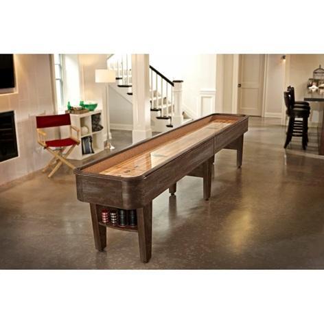 TRUCKLOAD - Home Decor - Brunswick Shuffleboard Table, Oneybrook Wall Bed Mechanism, Golden Zenith Art - MSRP $42,080