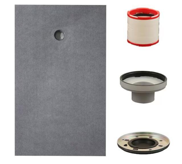 Plumbing - Everbilt Watershield Shower System - Est Retail $2,221- 1plt