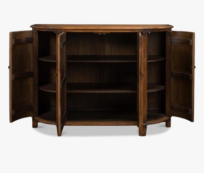 Truckload - Housewares - Brooks 63"W Solid Wood Sideboard, Henn Solid Wood Console Table, Velvet Armchair -MSRP $66,764