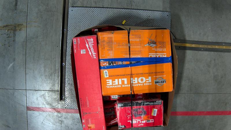 Tools & Hardware - Milwaukee 18V Lithium-Ion Brushless Cordless 1/2in Impact Wrench, RIDGID, RYOBI - Est Retail $5,199