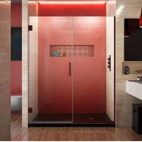 DreamLine SHDR-245807210-06 Frameless Shower Door - MSRP $859