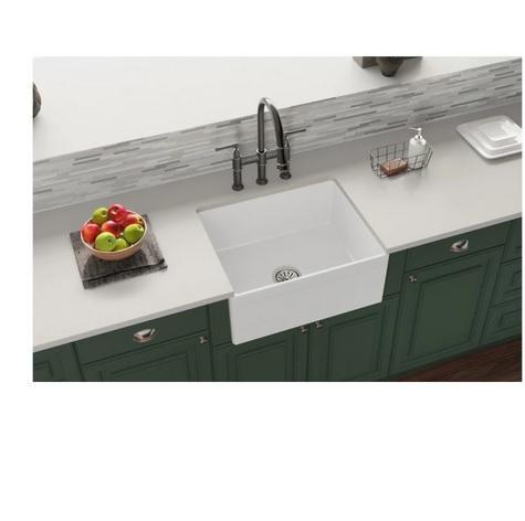 Elkay SWUF2520WH Fireclay Kitchen Sink - MSRP $549
