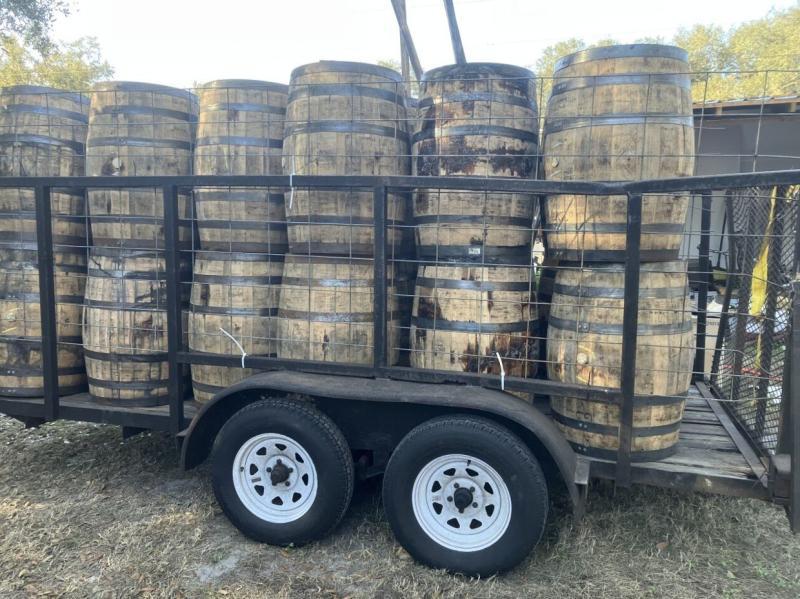 Full Truckload of Authentic Bourbon Barrels - MSRP $42,915