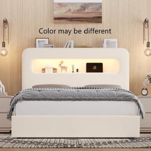 Furniture - Wrought Studio Storage Bed, Bomia Swivel Stool, Azarria Counter Stool - MSRP $3,462