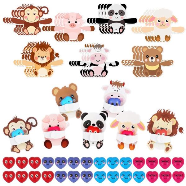 Baby Product- HUNIGIFT Axolotl Valentines Day Card, PUTSKA Blanket Basket, 28 Pack Huggable Animal - MSRP $4,603