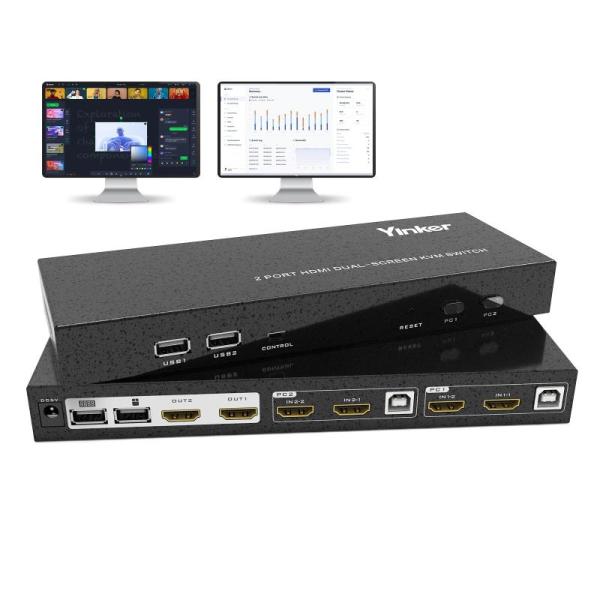 General Merchandise- Yinker 4K@60Hz Dual Monitor, NEOHIPO DC10 Mini USB, toolant Safety Jacket - MSRP $2,917