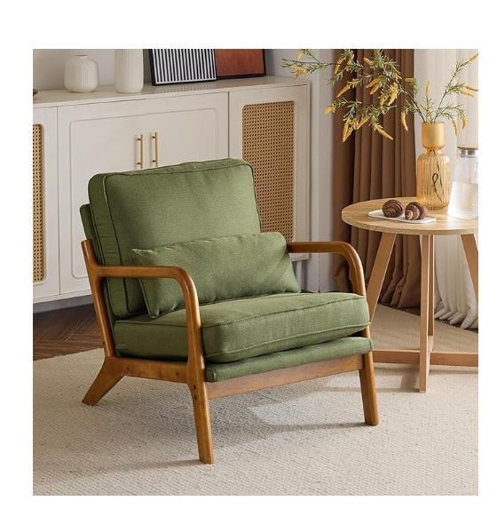 Karl home Accent Mid-Century Modern Chair, HOTEEL 10'x20' Outdoor White Waterproof Gazebo, BLACK+DECKER - MSRP $938