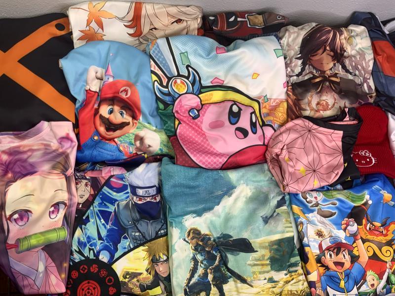 Animation themed hoodies, clothing and more