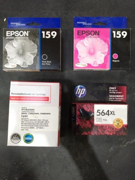 Printer Ink - HP, Tru Red, Epson - MSRP $2,674