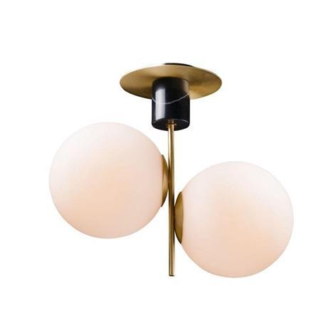 AllModern Drake 2-Light 20" Semi Flush Mount - MSRP $479