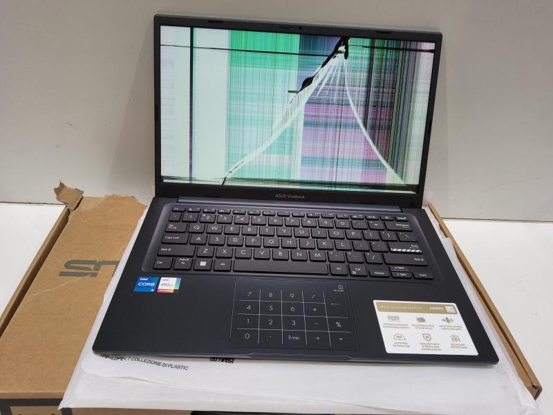 Salvage - ASUS Vivobook X14 - Intel Core I5-1334U 10CORE, 256GB SSD, 12GB RAM, Quiet Blue - MSRP $450