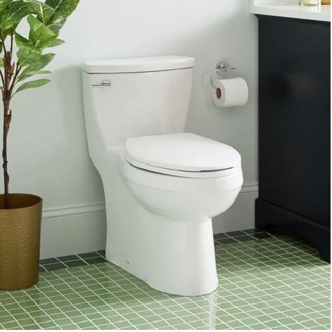 Signature Hardware SHBS241SWH Elongated Toilet - MSRP $614