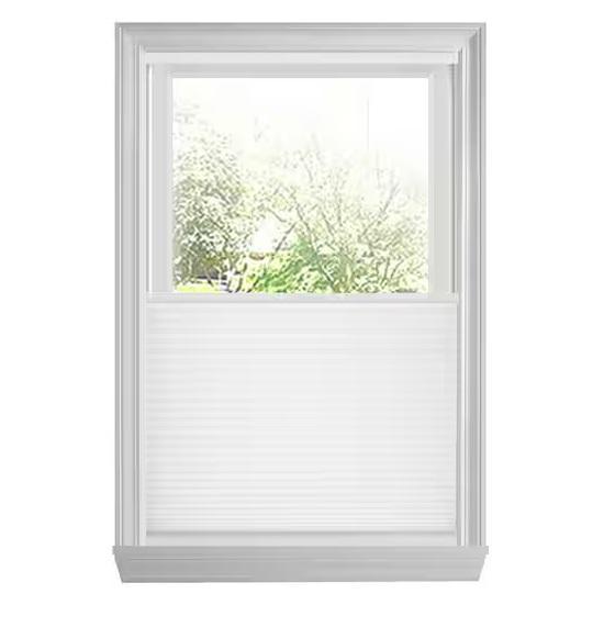 Window Decor - HDC Snow Drift Top-Down Bottom-Up Cordless, Chicology, YELLOW BLINDS, Rod Desyne - Est Retail $7,672