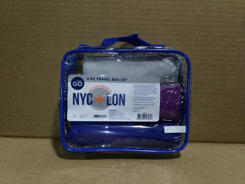 Bed Bath and Home - Gotta Go 4 Piece Travel Bag Trio Set - MSRP $8,142