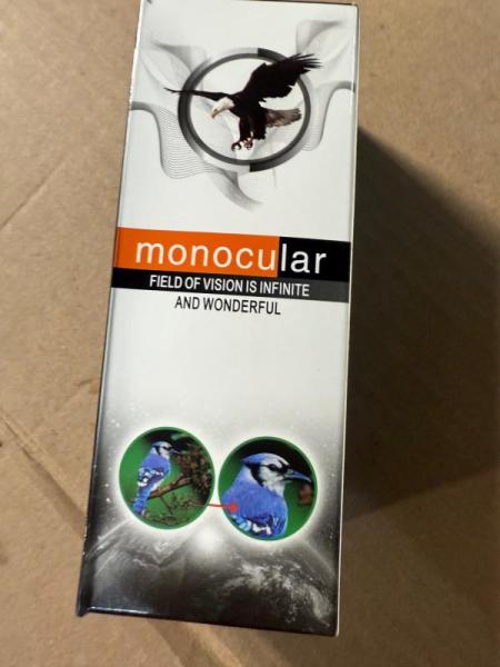 High Power Monocular Telescope Compact Portable Zoom Scope for Bird
