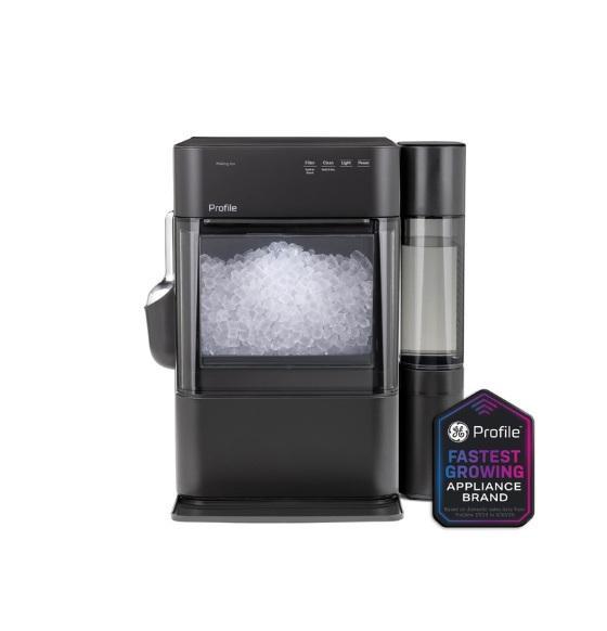 GE Profile Opal 2.0 Ultra Nugget Ice Maker w/Side Tank, Fivemengo Large 23.6in Lantern Pendant Light - MSRP $1,725
