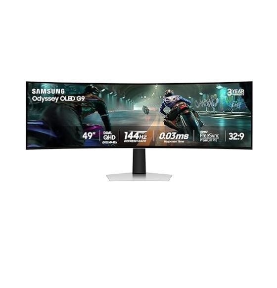 Samsung 49" Odyssey Curved Monitor, LannlKer 2pcs Modern Outdoor Wall Lights, Hover-1 Electric Scooter - MSRP $3,136
