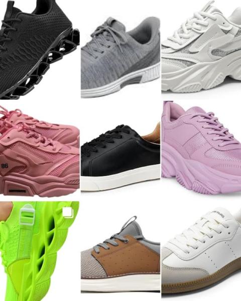 Bulk Lot of Mixed Mens & Womens Sneakers Athletic