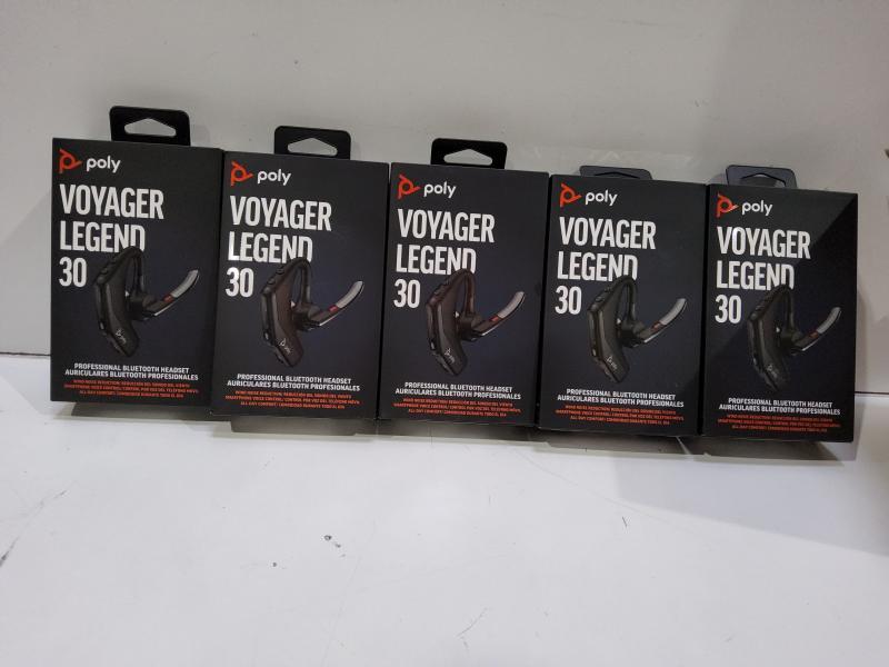 Audio - Poly Voyager Legend Bluetooth Headsets - MSRP $439